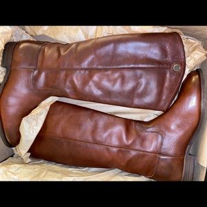 100% genuine leather Frye Melissa Button 2 Boots